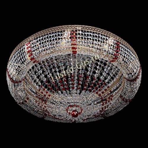 Люстра Кольцо Классика Венеция красная в Ижевске Гусь Хрустальный