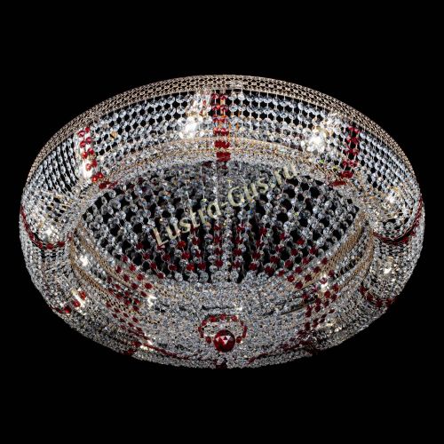 Люстра Кольцо Классика Венеция красная в Ижевске Гусь Хрустальный