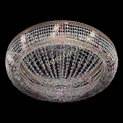 Люстра Кольцо Классика Венеция розовая в Ижевске Гусь Хрустальный