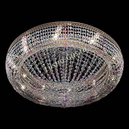 Люстра Кольцо Классика Венеция розовая в Ижевске Гусь Хрустальный