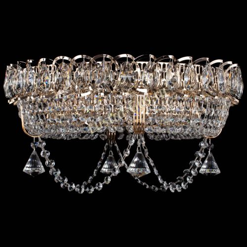 Люстра Кольцо Ожерелье конус в Ижевске Гусь Хрустальный