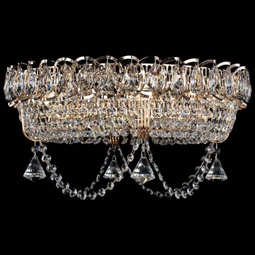 Люстра Кольцо Ожерелье конус в Ижевске Гусь Хрустальный