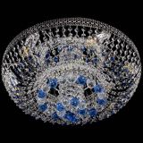 Люстра Кольцо Венеция №44 синяя в Ижевске