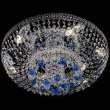 Люстра Кольцо Венеция №44 синяя в Ижевске