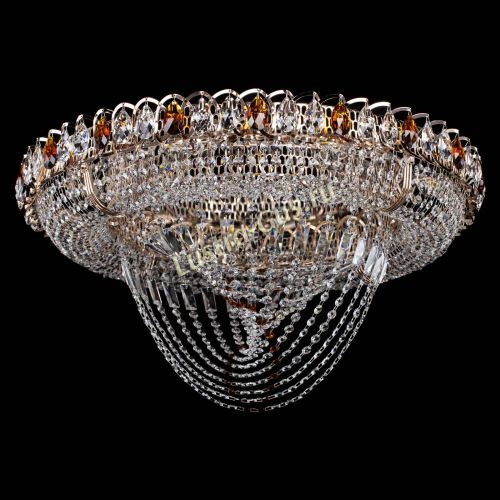 Люстра Кольцо Водоворот №8 чайная в Ижевске Гусь Хрустальный