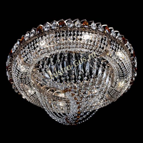 Люстра Кольцо Водоворот №8 чайная в Ижевске Гусь Хрустальный