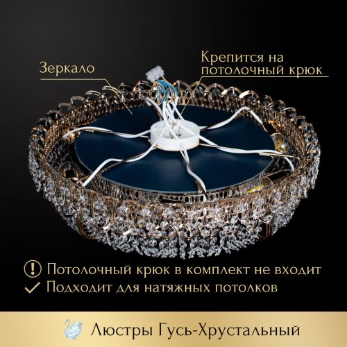 Люстра Кольцо оптикон в Ижевске Гусь Хрустальный