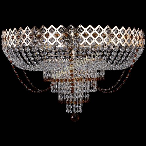 Люстра Корона №11 чайная в Ижевске Гусь Хрустальный