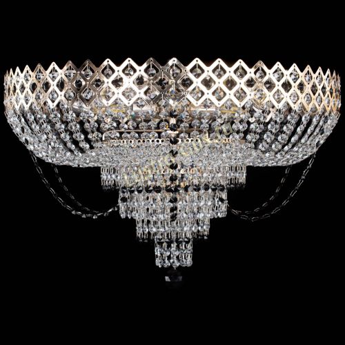 Люстра Корона №11 черная в Ижевске Гусь Хрустальный