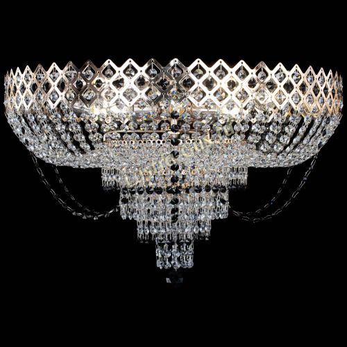 Люстра Корона №11 черная в Ижевске Гусь Хрустальный