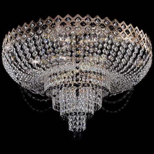 Люстра Корона №11 черная в Ижевске Гусь Хрустальный