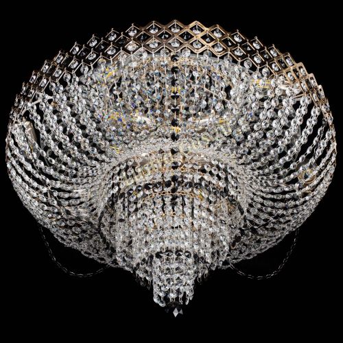 Люстра Корона №11 черная в Ижевске Гусь Хрустальный