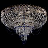 Люстра Корона №11 синяя в Ижевске