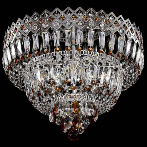 Люстра Корона №5 чайная в Ижевске Гусь Хрустальный