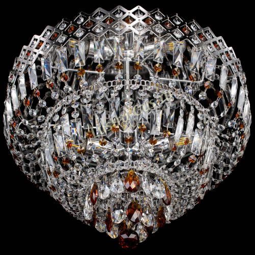 Люстра Корона №5 чайная в Ижевске Гусь Хрустальный