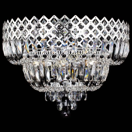 Люстра Корона №5 черная в Ижевске Гусь Хрустальный