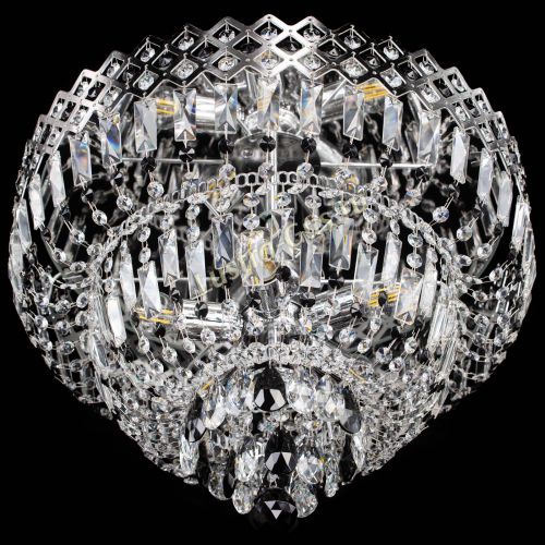 Люстра Корона №5 черная в Ижевске Гусь Хрустальный