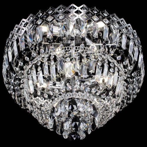 Люстра Корона №5 черная в Ижевске Гусь Хрустальный