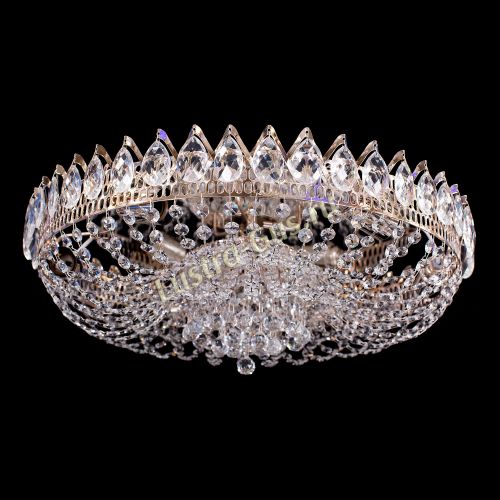 Люстра Корона Ольга 6 ламп в Ижевске Гусь Хрустальный