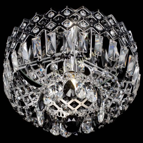 Люстра Корона пластинка №1 черная в Ижевске Гусь Хрустальный