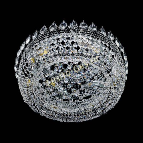 Люстра Корона Сетка 450 мм в Ижевске Гусь Хрустальный