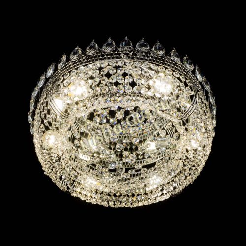 Люстра Корона Сетка 450 мм в Ижевске Гусь Хрустальный