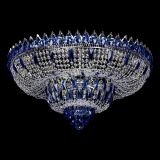 Люстра Корона Водопад синий в Ижевске Люстра Корона Водопад синий в Ижевске
