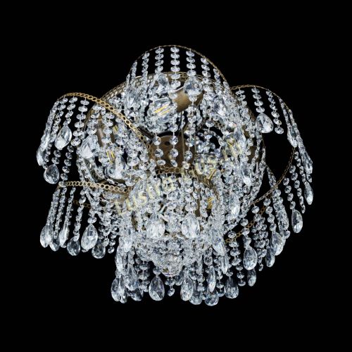 Люстра Космея №5 под бронзу в Ижевске Гусь Хрустальный