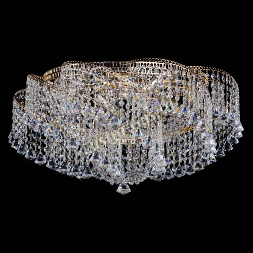 Люстра Космея №6 конус в Ижевске Гусь Хрустальный