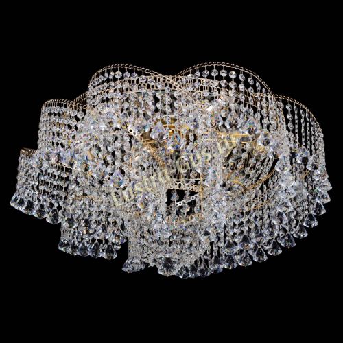 Люстра Космея №6 конус в Ижевске Гусь Хрустальный