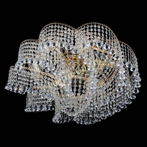 Люстра Космея №6 конус в Ижевске Гусь Хрустальный