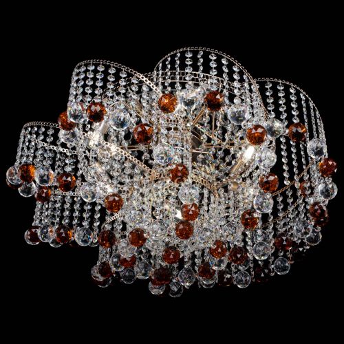 Люстра Космея №6 шар 40 мм чайная в Ижевске Гусь Хрустальный