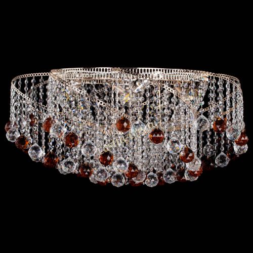 Люстра Космея №6 шар 40 мм чайная в Ижевске Гусь Хрустальный