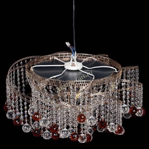 Люстра Космея №6 шар 40 мм чайная в Ижевске Гусь Хрустальный