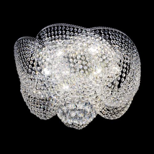 Люстра Космея Бутон большая в Ижевске Гусь Хрустальный