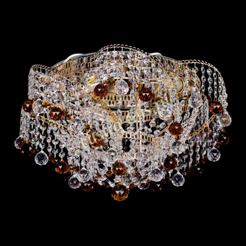 Люстра Космея шар 40 мм чайная в Ижевске Гусь Хрустальный