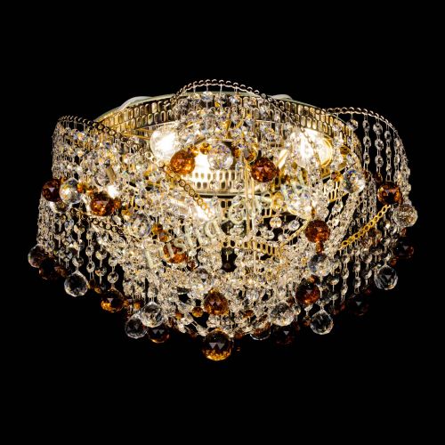 Люстра Космея шар 40 мм чайная в Ижевске Гусь Хрустальный