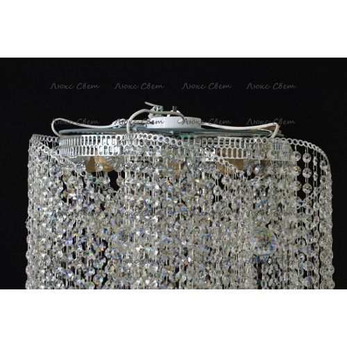 Люстра Космос 5 ламп  шар 40 мм длинная в Ижевске Гусь Хрустальный