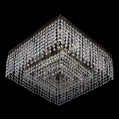 Люстра Квадрат №3 под бронзу в Ижевске Гусь Хрустальный