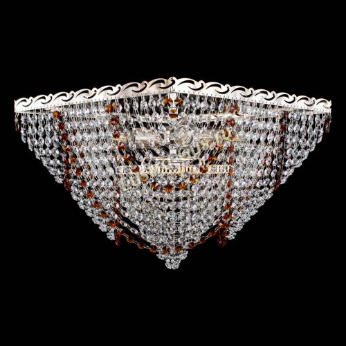 Люстра Квадрат Бриз чайная в Ижевске Гусь Хрустальный