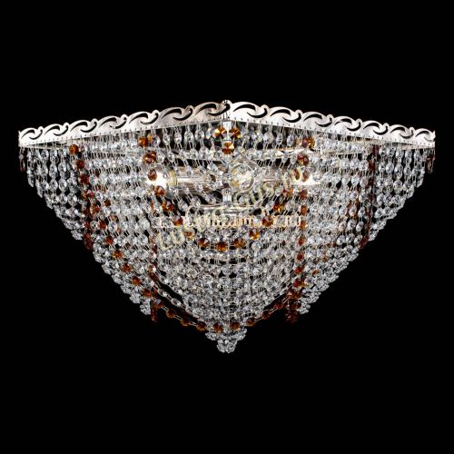 Люстра Квадрат Бриз чайная в Ижевске Гусь Хрустальный