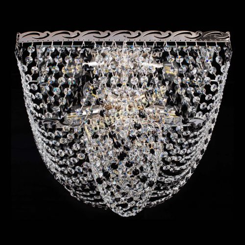 Люстра Квадрат Бриз черная в Ижевске Гусь Хрустальный