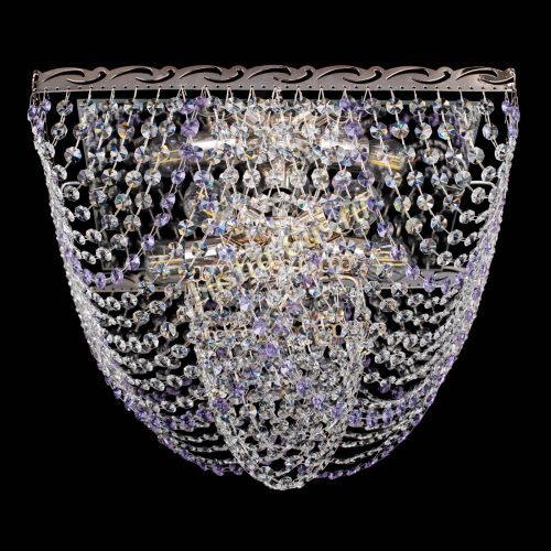 Люстра Квадрат Бриз фиолетовая в Ижевске Гусь Хрустальный