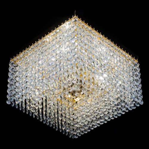 Люстра Квадрат Элегия №3 в Ижевске Гусь Хрустальный