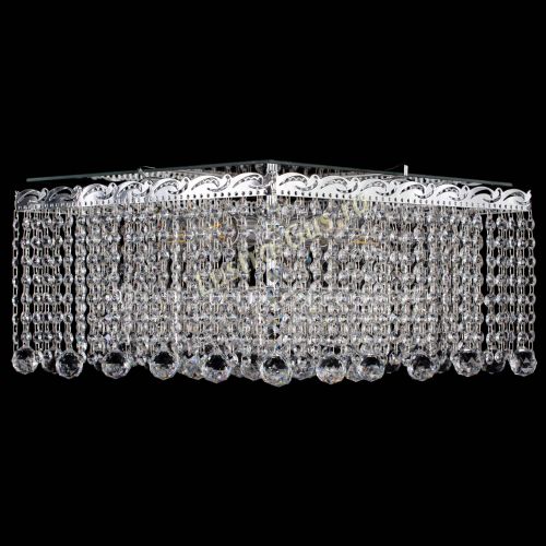 Люстра Квадрат гамма шар 30 мм длинная в Ижевске Гусь Хрустальный