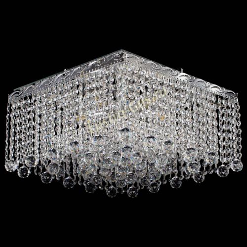 Люстра Квадрат гамма шар 30 мм длинная в Ижевске Гусь Хрустальный