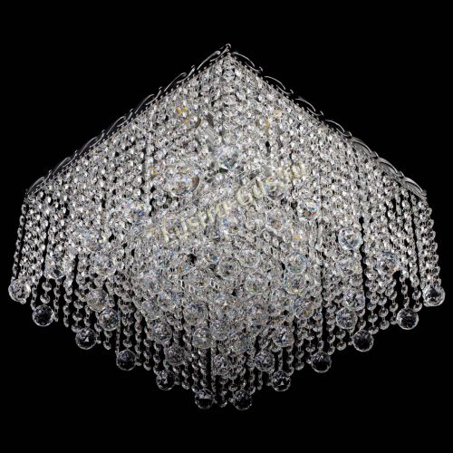 Люстра Квадрат гамма шар 30 мм длинная в Ижевске Гусь Хрустальный