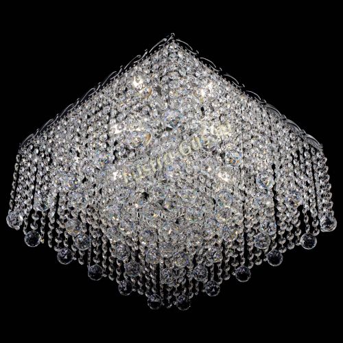 Люстра Квадрат гамма шар 30 мм длинная в Ижевске Гусь Хрустальный