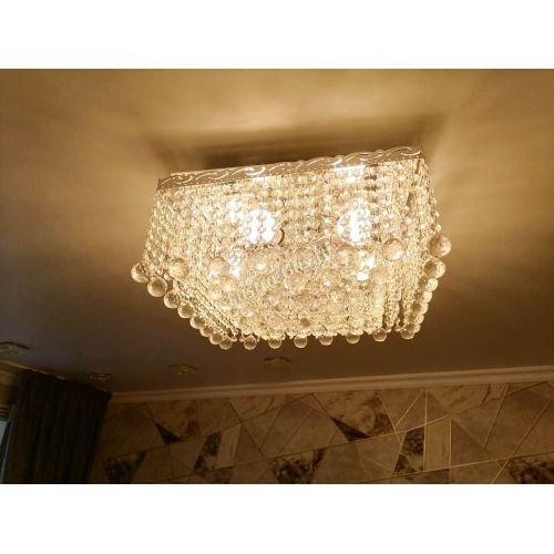 Люстра Квадрат гамма шар 30 мм длинная в Ижевске Гусь Хрустальный