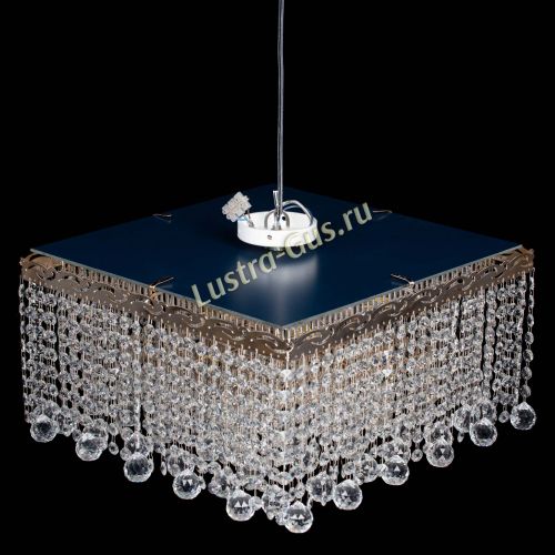 Люстра Квадрат гамма шар 30 мм длинная в Ижевске Гусь Хрустальный